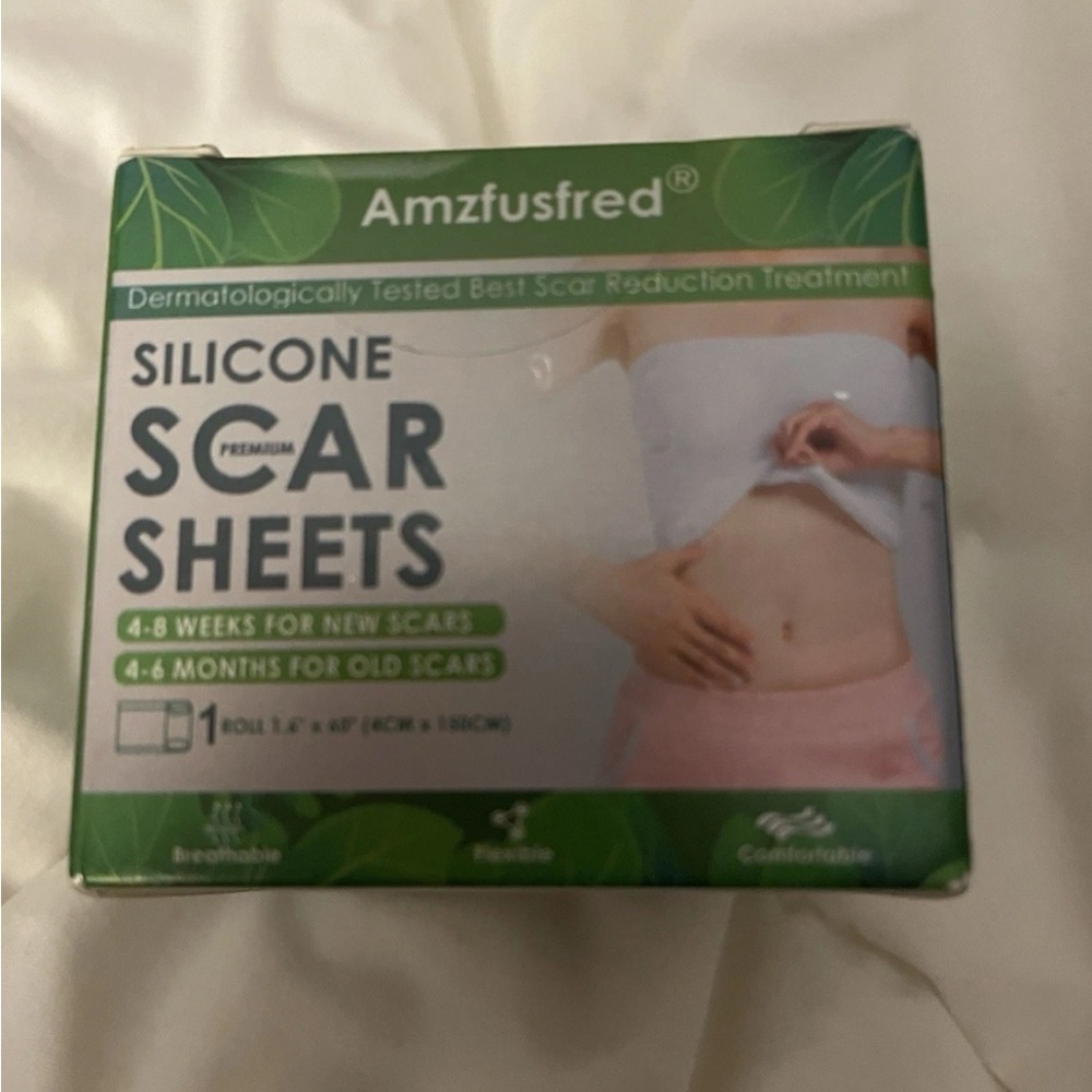 Amzfusfred premium‎ silicone scar sheets.  1 Roll 4cmx160cm